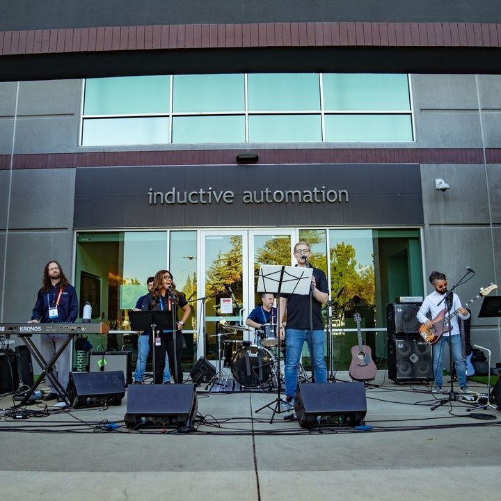 We celebrated our 20th birthday at #ICCElevate! This included performances by our band, the IA Dept of Funk ... but do you see an extra player? Esteban Núñez Varela of Ignition Distributor @nvtecnologias from Costa Rica is showing off his musical talent here!